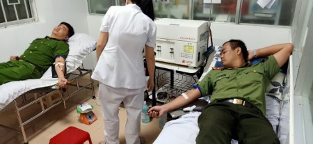 Ngân hàng máu sống thanh niên Công an tỉnh kịp thời cứu người qua cơn nguy kịch