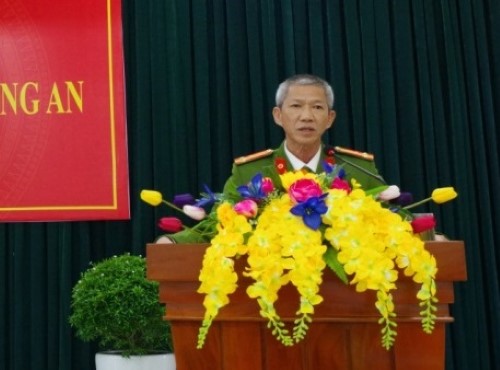 Công an thành phố Quảng Ngãi tổ chức Hội nghị triển khai công tác Công an năm 2021