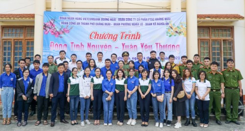 Đoàn Công an thành phố Quảng Ngãi phối hợp tổ chức Chương trình 