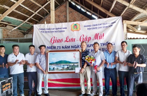 Quảng Nam – Quảng Ngãi: Giao lưu bóng đá - Gặp mặt nhân kỷ niệm 75 năm Ngày truyền thống lực lượng Cảnh sát hình sự