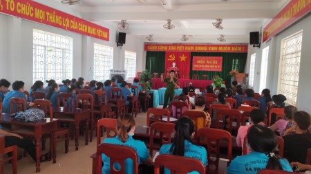 Xã Tịnh Ấn Đông: Tổ chức Hội nghị tuyên truyền công tác phòng, chống ma túy