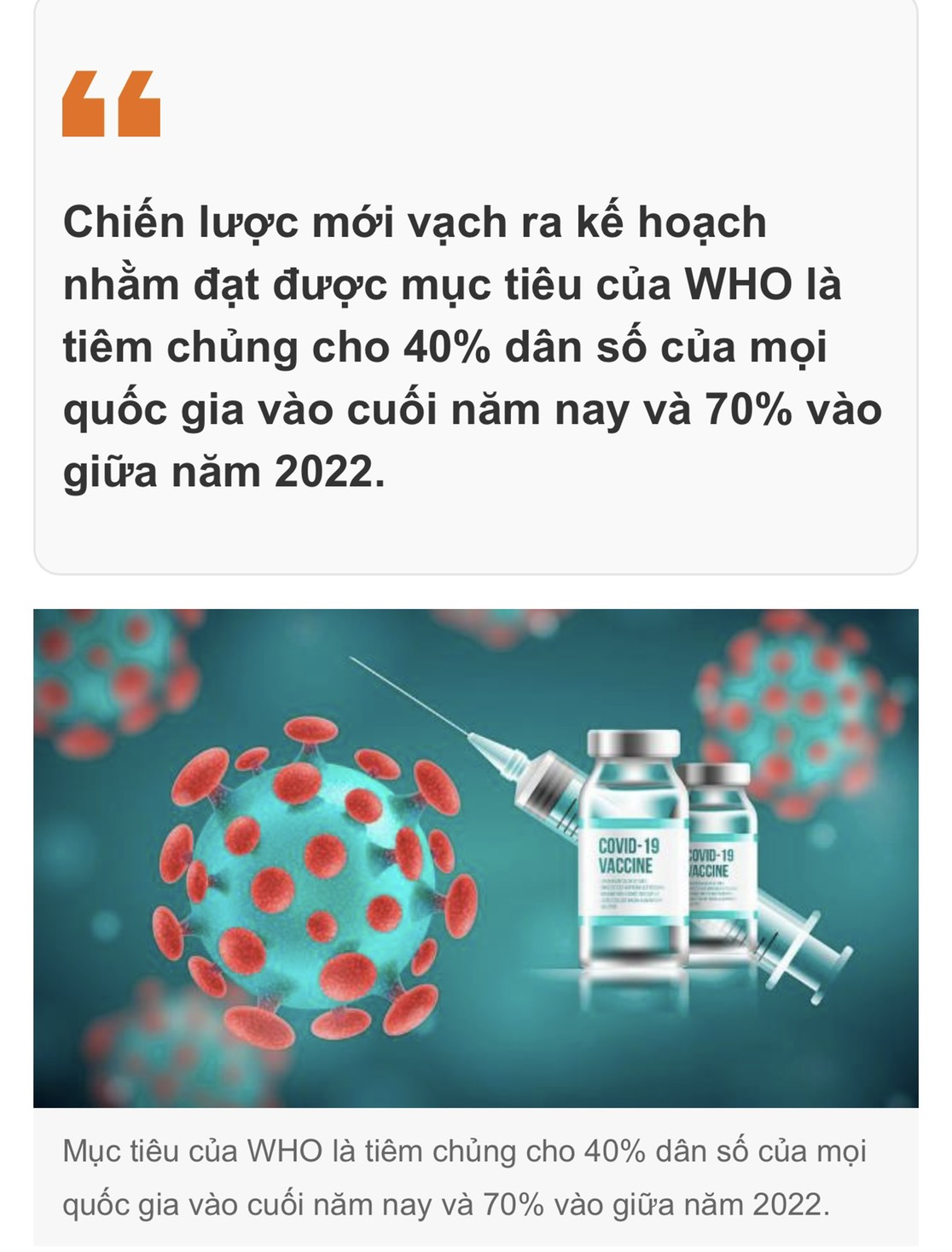 Nhân quyền Việt Nam nhìn từ góc độ tiêm vaccine phòng ngừa COVID-19