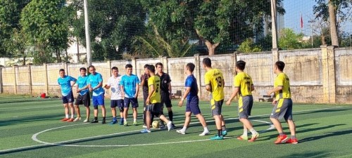 Đoàn Thành niên Công an thành phố Quảng Ngãi tổ chức giải bóng đá mini năm 2022