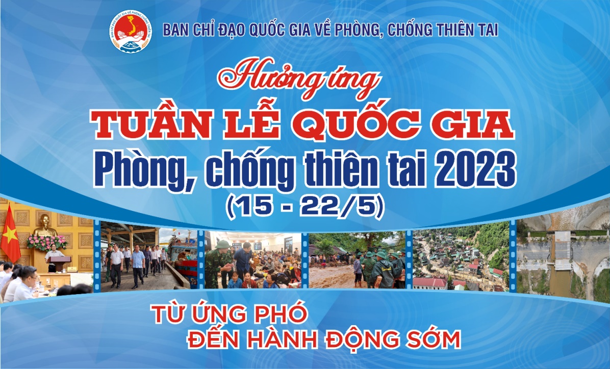 Phát động hưởng ứng Tuần lễ Quốc gia phòng, chống thiên tai năm 2023 trong Công an tỉnh Quảng Ngãi