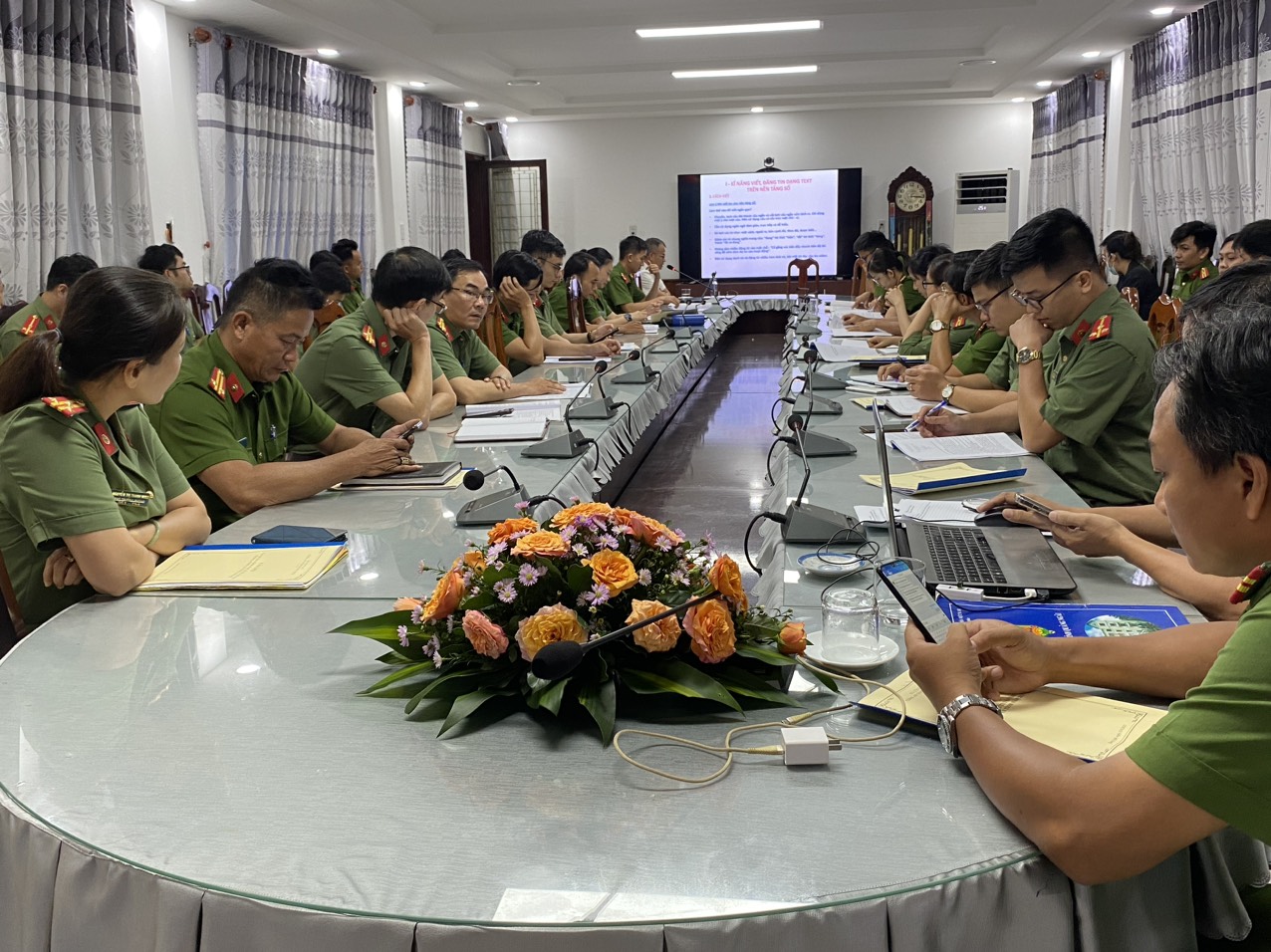 Công an tỉnh Quảng Ngãi tổ chức Hội nghị tập huấn công tác tuyên truyền năm 2023