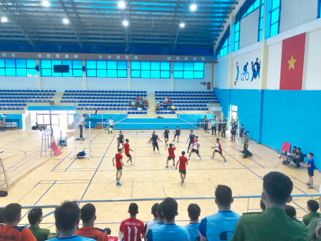 Khai mạc giải bóng chuyền truyền thống thanh niên Công an tỉnh