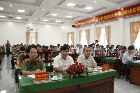 UBND tỉnh Quảng Ngãi tổng kết 15 năm thực hiện các Đề án đảm bảo an ninh, trật tự trên địa bàn tỉnh