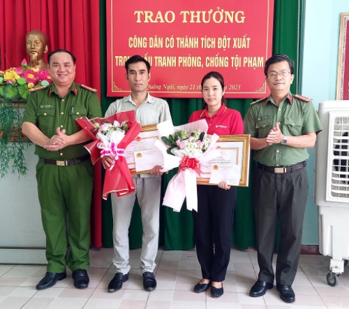 Công an thành phố Quảng Ngãi tổ chức các hoạt động Ngày hội toàn dân bảo vệ an ninh Tổ quốc
