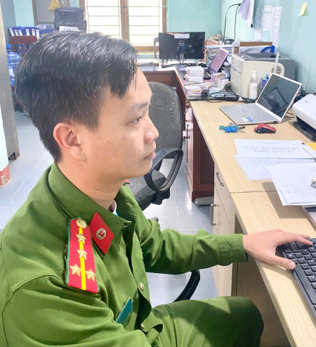 Đại úy Phạm Ngọc Phát – Cán bộ Công an huyện Ba Tơ với nghĩa cử 