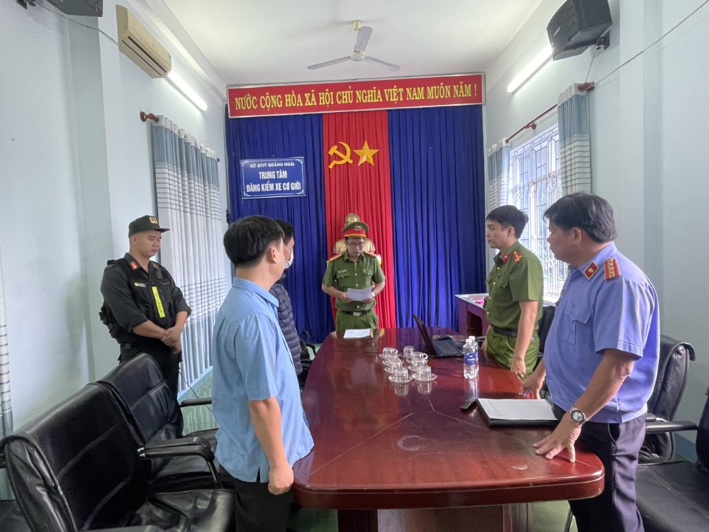 Cảnh sát kinh tế Quảng Ngãi khởi tố 03 đối tượng 