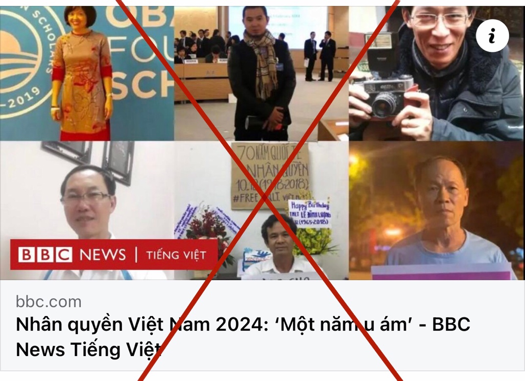 Chiêu trò “bẻ cong sự thật” để xuyên tạc nhân quyền ở Việt Nam!