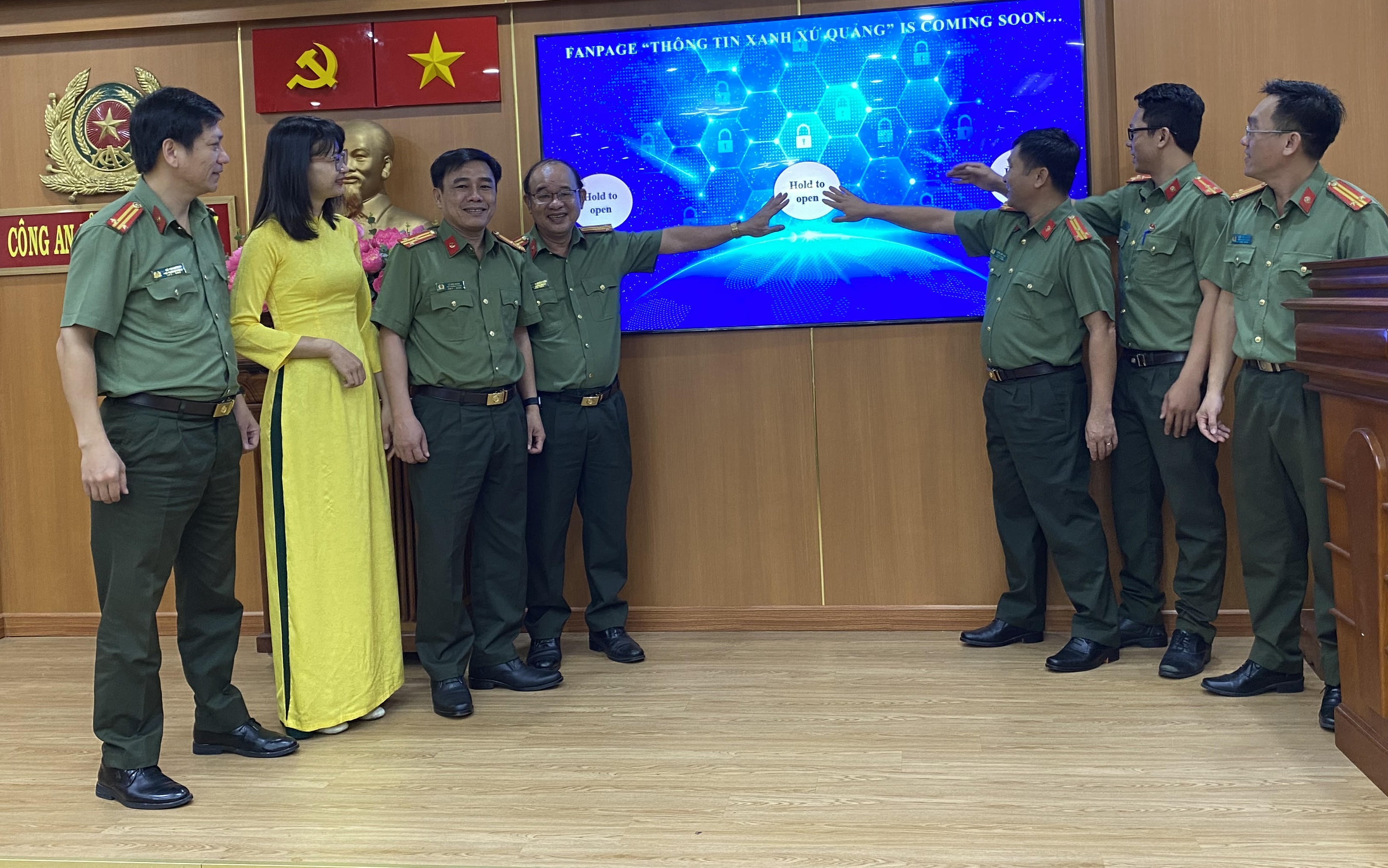 Tuổi trẻ Công an tỉnh Quảng Ngãi sôi nổi các hoạt động Tháng Thanh niên 2024