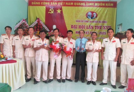Trà Bồng: Tổ chức Đại hội Đảng bộ Công an huyện lần thứ XVII, nhiệm kì 2020 - 2025