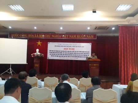 Công an tỉnh Quảng Ngãi tham gia Hội nghị triển khai các văn bản luật, tuyên truyền, phổ biến các luật mới thuộc lĩnh vực quản lý xuất nhập cảnh