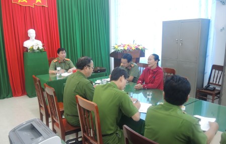 Quảng Ngãi: Giám đốc Công an tỉnh tiếp công dân định kỳ tháng 6/2020.