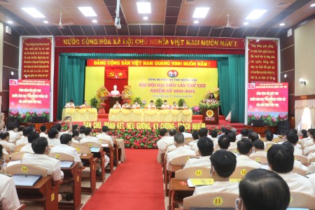Đại hội đại biểu Đảng bộ Công an tỉnh Quảng Ngãi thành công tốt đẹp
