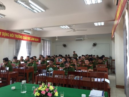 Công an tỉnh Quảng Ngãi tổ chức tập huấn chuyên sâu Luật Thi hành án hình sự năm 2019