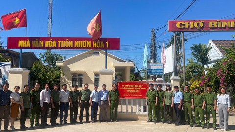 Ủy ban nhân dân xã Bình Tân Phú, Huyện Bình Sơn  ra mắt mô hình “3 giữ, 3 chặn, 3 xây”