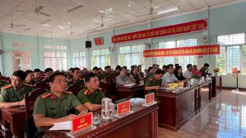 Công an phường Phổ Hòa đạt Đơn vị kiểu mẫu về an ninh, trật tự và văn minh đô thị