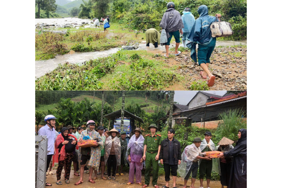 Ba Xa: Khẩn trương di dời người dân khỏi khu vực có nguy cơ sạt lở núi