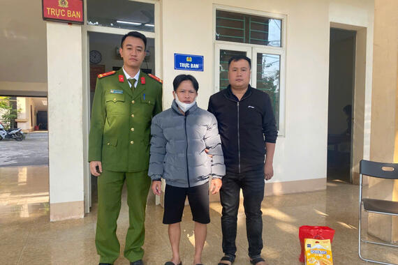 Công an xã Bờ Y bắt giữ đối tượng sử dụng trái phép chất ma túy lẩn trốn