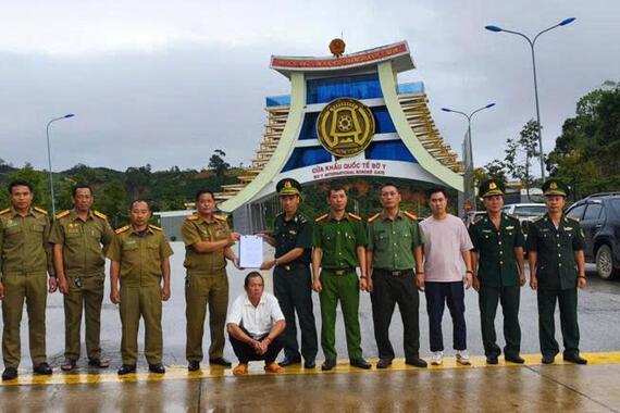 Công an tỉnh Quảng Ngãi phối hợp truy bắt thành công đối tượng truy nã đặc biệt nguy hiểm tại Lào