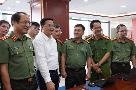 Công an tỉnh Quảng Ngãi tổ chức thành công Ngày hội chuyển đổi số và triển lãm sản phẩm công nghệ năm 2026