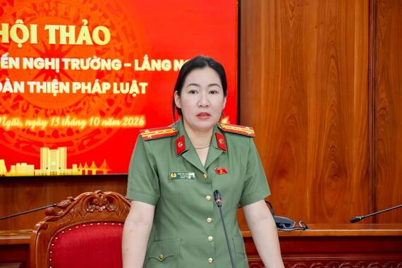 Công an tỉnh Quảng Ngãi tổ chức Hội thảo “Từ thực tiễn đến nghị trường - Lắng nghe để hoàn thiện pháp luật”