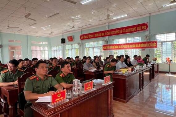 Công an phường Phổ Hòa đạt Đơn vị kiểu mẫu về an ninh, trật tự và văn minh đô thị