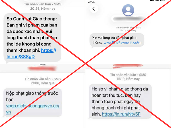 Công an tỉnh Quảng Ngãi cảnh báo chiêu lừa đảo mạo danh “phạt nguội” qua website dịch vụ công giả mạo