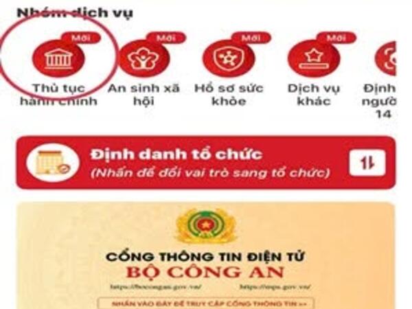 Hướng dẫn công dân thực hiện điều chỉnh thông tin trong cơ sở dữ liệu quốc gia về dân cư trên ứng dụng VNeID